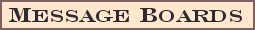Message Boards